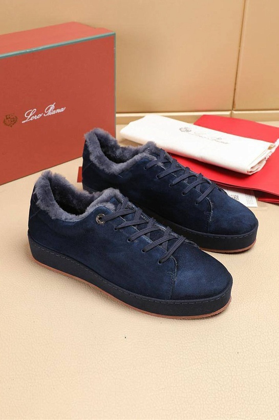 Зимние кроссовки с мехом Loro Piana