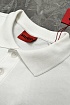 Мужское белое поло Hugo Boss classic badge