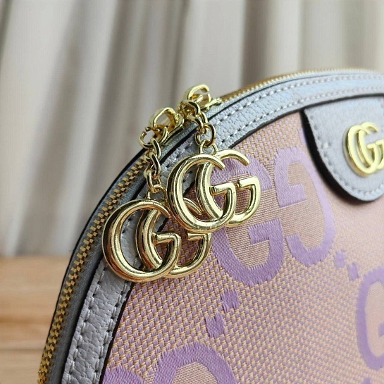 Сумка Gucci Ophidia Jumbo GG Small 24x18 см - Purple