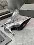 Женские кожаные туфли на каблуке Balenciaga premium