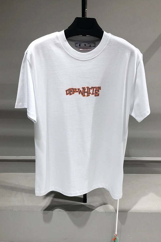 Оверсайз футболка Off-White Glitz Carlos - White