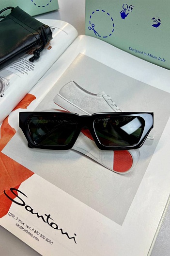 Квадратные солнцезащитные очки Off-White Manchester   