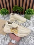 Кожаные кроссовки Gucci Rhyton "Tiger" - Beige