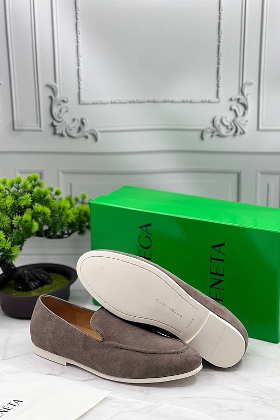 Мужские замшевые лоферы Bottega Veneta