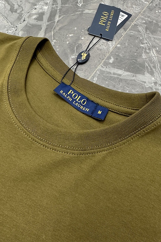 Зелёная футболка Роlо Ralрh Lаurеn basic