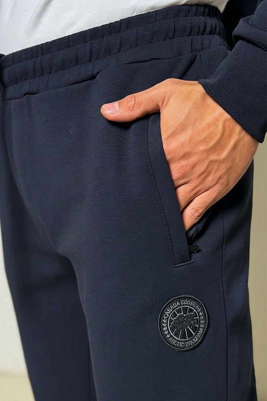 Мужской спортивный костюм Canada Goose тёмно-синего цвета