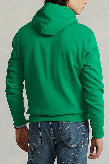 Мужское худи Polo Ralph Lauren bear-print Snow Beach - Green   