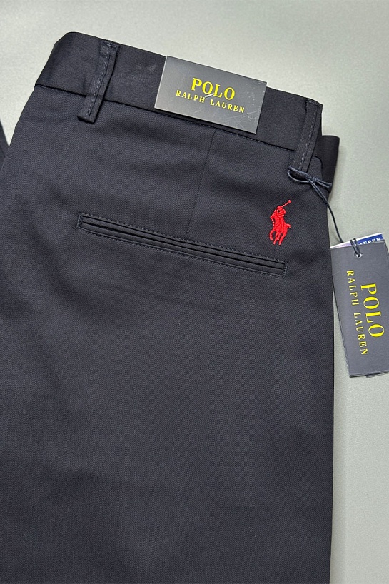 Мужские тёмно-синие брюки Роlо Ralрh Lаurеn