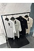 Чёрная оверсайз футболка Emporio Armani 7