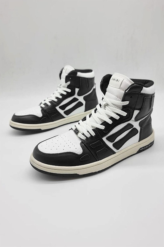 Кожаные кроссовки Amiri Skel high-top