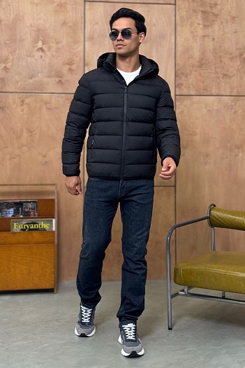 Мужской пуховик Moncler Jeluz - Black   