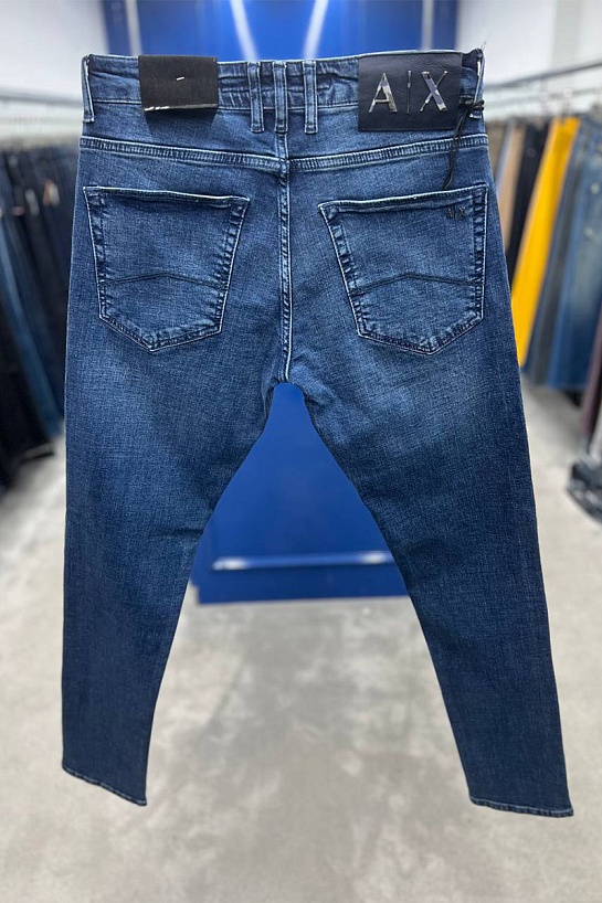 Мужские синие джинсы Armani Exchange