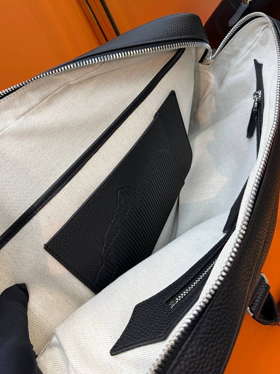 Кожаная сумка Montblanc Meisterstuck premium 37.5x27x8 см