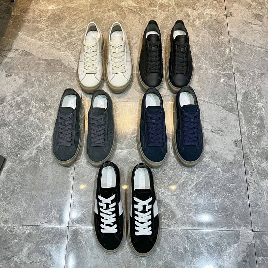 Кожаные кроссовки Tom Ford Cambridge - White