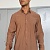 Мужская рубашка Hermes H embroidered - Brown