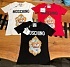 Женская футболка белого цвета Moschino Teddy Bear