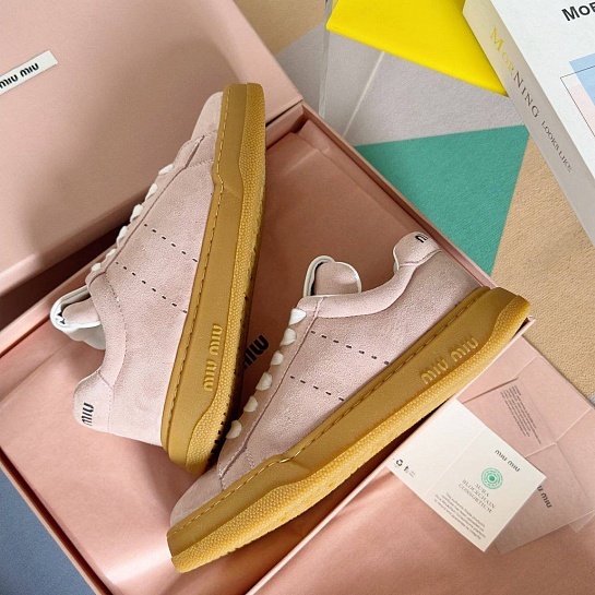 Женские кроссовки MIU MIU Premium - Pink