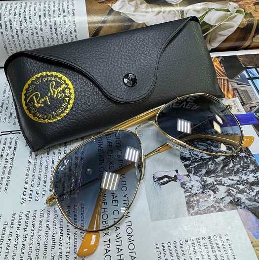 Солнцезащитные очки Ray-Ban Outdoorsman - Blue   