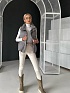 Женская серая жилетка Loro Piana