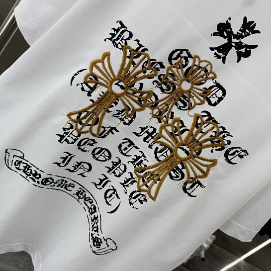 Оверсайз футболка Chrome Hearts Premium