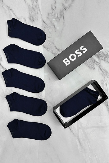 Комплект носков Hugo Boss синего цвета   