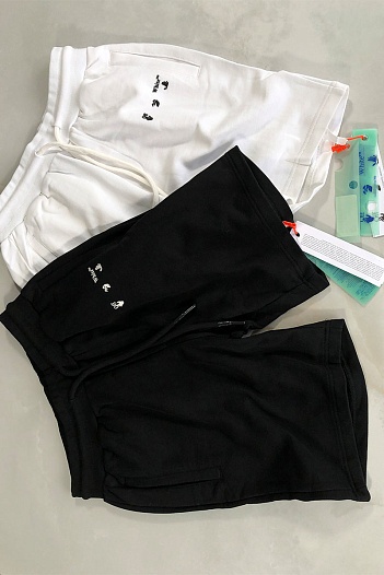 Мужские чёрные шорты Off-White   