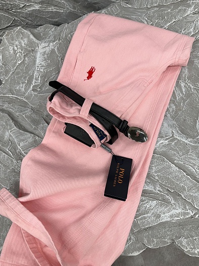 Женские розовые джинсы Polo Ralph Lauren   