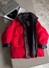 Красная женская куртка Balenciaga