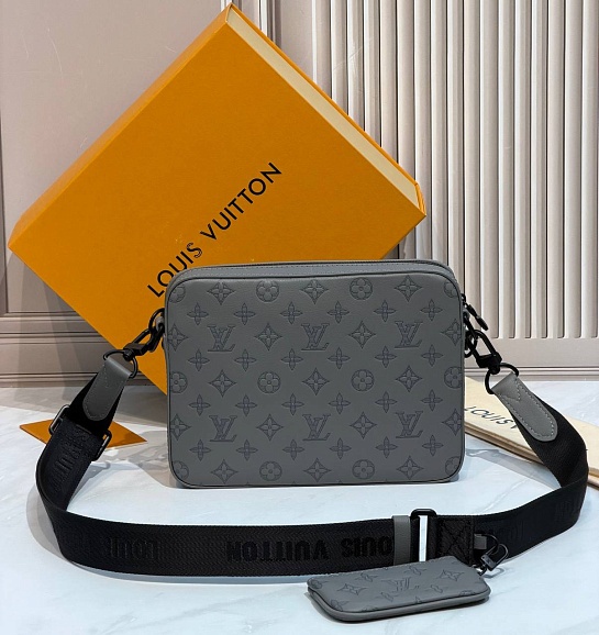 Кожаная сумка Louis Vuitton Trio premium 25x18.5x7 см