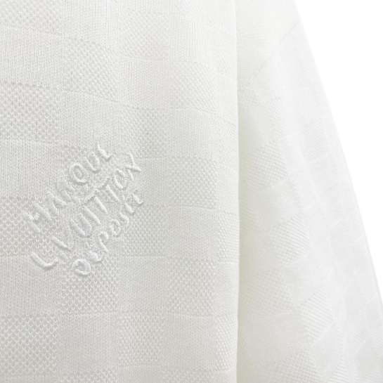 Белая оверсайз футболка Louis Vuitton