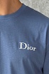Мужская футболка Dior logo-embroidered