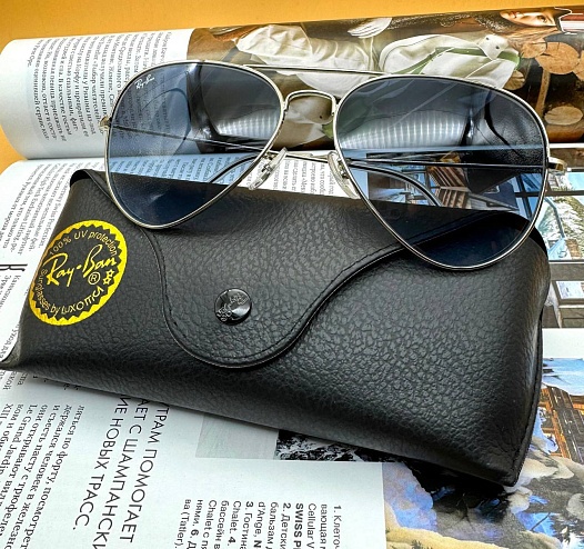 Солнцезащитные очки Ray-Ban Aviator Large Metal   