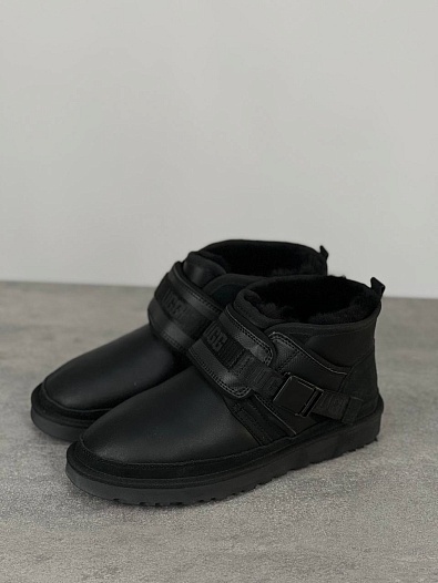 Мужские ботинки UGG Neumel Snapback - Black   