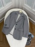 Женский серый пиджак Maison Margiela premium