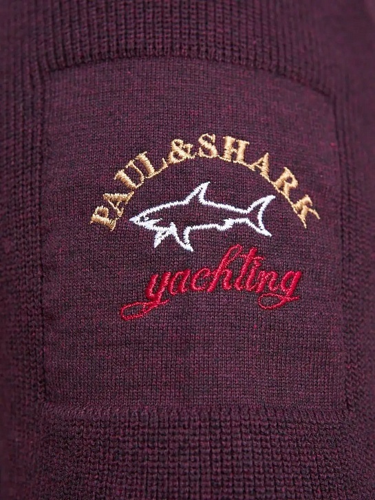 Мужской фиолетовый джемпер Paul & Shark