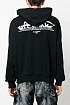 Чёрное худи Off-White Arrows-print