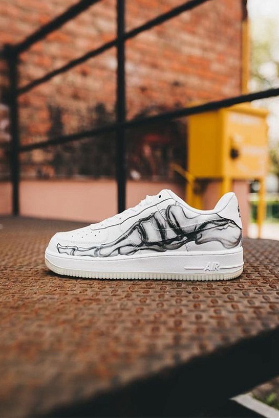 Кроссовки Nike Air Force 1 Low "Skeleton" - White