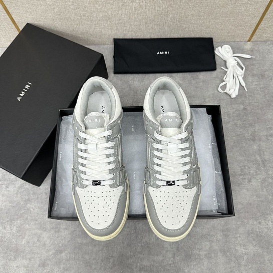 Кожаные кроссовки Amiri Skel low-top