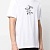 Белая оверсайз футболка Off-White Tribal Type
