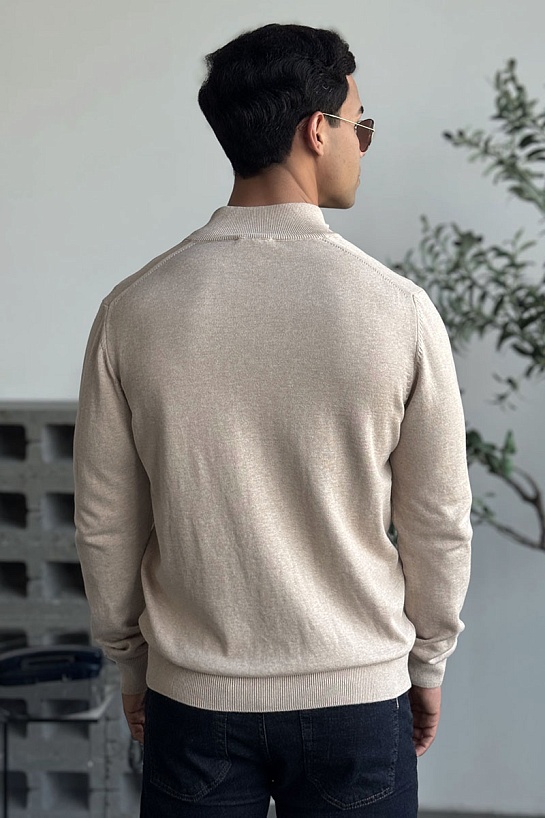 Мужская кофта Polo Ralph Lauren pony-embroidered - Beige