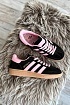 Женские кроссовки Adidas Spezial - Black / Pink