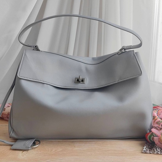 Женская кожаная сумка Balenciaga Rodeo Large 40x30 см (2 расцветки)   