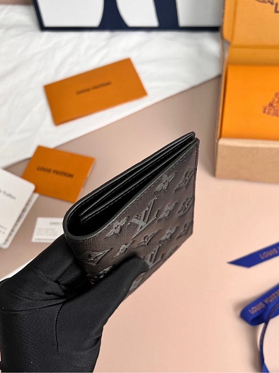 Кожаная обложка для паспорта Louis Vuitton Premium 14x9.5x2 см   