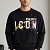 Мужской чёрный свитшот Dsquared2 "ICON" logo-print