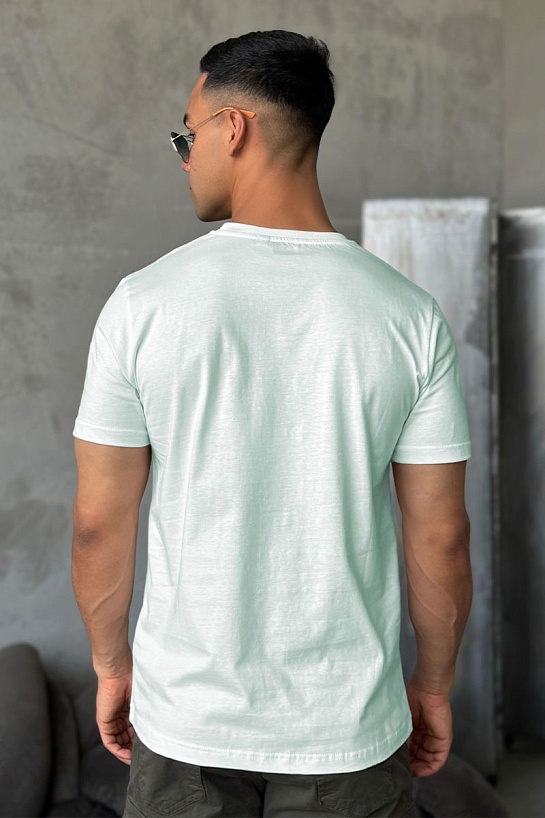 Мужская бирюзовая футболка Burberry London