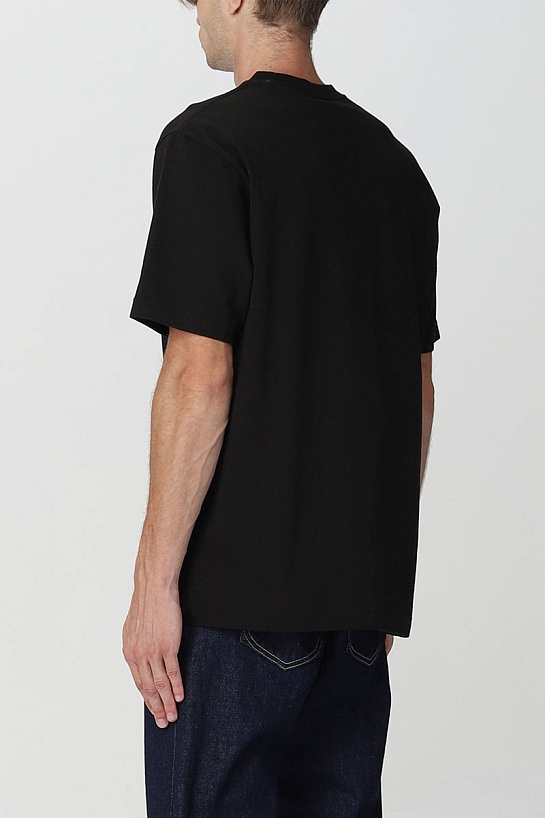 Футболка чёрного цвета Kenzo Paris logo-print