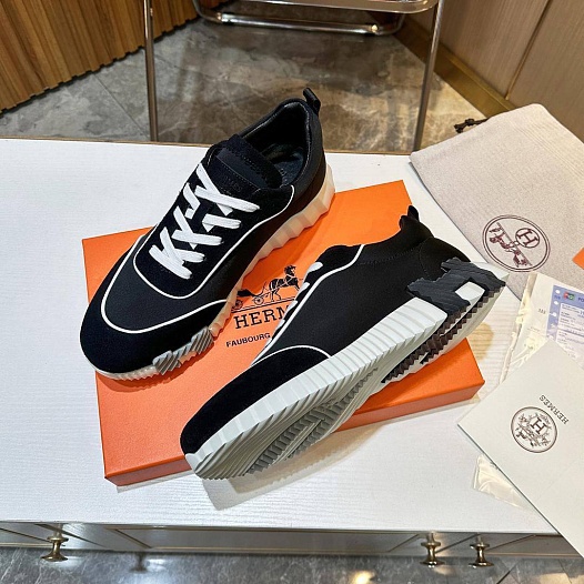 Мужские кроссовки Hermes Bouncing - Black   
