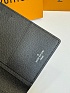 Кожаный бумажник Louis Vuitton Brazza premium 10x19x2 см