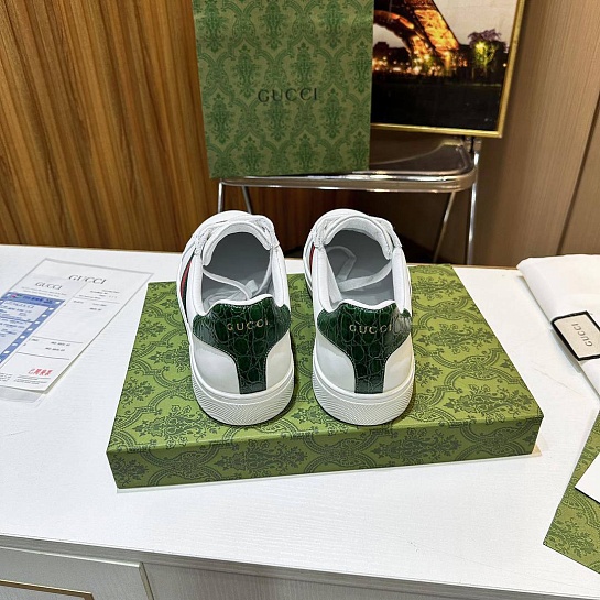 Мужские кроссовки Gucci Ace - White