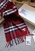 Шарф Burberry two-tone Check premium 168x30 см - Burgundy